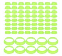 Vaguelly 100pcs Luminous Fire Extinguisher Circle Plastic Bottle Decoration Visible Rings Fashionable Quick Access in Emergency Visibility in Low-light Conditions for Fire Safety Setup