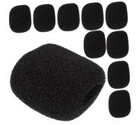 Vaguelly 100pcs Microphone Protective Cover Mic Covers Soft for Recording Studios Conference Rooms