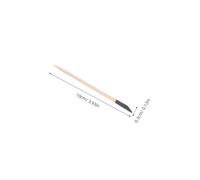 Vaguelly 100pcs Wood Cuticle Sticks Double-ended Nail Sanding Tools Natural Gentle Nail Art Small Tools for Women Portable DIY Manicure Pedicure