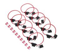 Vaguelly 10pcs Atc Fuse Holders for Car Fuse Holders for Truck Automotive Replacement for Boat and Motorcycle Standard Car