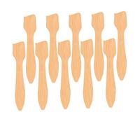 Vaguelly 10pcs Bamboo Makeup Spatula Set Facial Mask Spatulas Skincare Tools Spoon for Clay Masks Beauty Routine