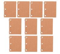 Vaguelly 10pcs Dollhouse Miniature Notebooks: Mini Writing Notepad -Blank Tiny Notepads Toys For Pretend Play - Notebook Model For Dollhouse Bookshelf