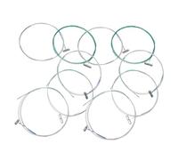 Vaguelly 10pcs Guzheng String Replacement for String Instruments Crisp Sound and Rich Overtones Easy to Install Guzheng Accessories