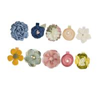 Vaguelly 10Pcs Hair Clips Flower Theme Headdress for Little Mixed Color Bang Clips Cute Hair Accessories for Photos Durable and Easy to Carry