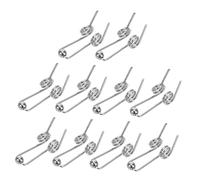 Vaguelly 10pcs Heavy Duty Metal Torsion Springs Curling Iron Replacement Spring DIY Hair Styling Tool Supplies for Curling Iron Hair Tool