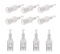 Vaguelly 10Pcs Micro Needle Pen Replacement Cartridges for Skincare Safe Screw-in Tips Promote Healing and Reduce Scars Stretch Marks Cellulite and Sagging Skin