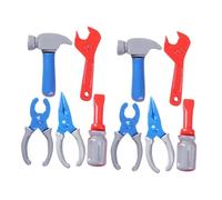 Vaguelly 10pcs Miniature Pretend Play Tool Set for Dollhouse Lightweight Simulation Repairing Tools for Safe Smooth Surface Accessories Cultivating Creativity and Hands Skills