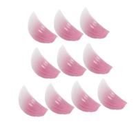 Vaguelly 10pcs Miniature Sliced Onion Prop Realistic Artificial Onion Model for Dollhouse Decoration for Photography and Home Display Faux Vegetable Ornament