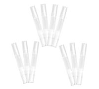 Vaguelly 10pcs Multi-purpose Makeup Pen Empty Nail Oil Brush Tip Pens Refillable Cosmetic Container for Lip Gloss Easy to Fill and Carry