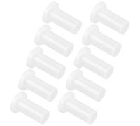 Vaguelly 10pcs Plastic Bottom Hinge Bushing for Fridge Door and Freezer Pivot Hinge, Easy Installation Through Hole Design, Ensures Smooth Operation, for Home Fridge Door Repair