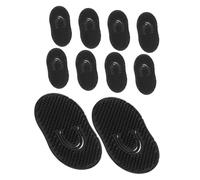 Vaguelly 10pcs Portable Mini Silicone Scalp Massager Brush Comb for Men Palm-Sized Soft Bristle Hair Shampoo Massager Compact Pocket Hair Brush for Travel Office Gym Use Gentle Scalp