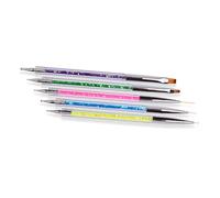Vaguelly 10pcs Professional Nail Dotting Pen Easy to Use for Nail Art and Diy Projects
