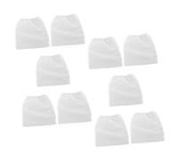 Vaguelly 10pcs Reusable Nail Dust Collector Bags for Nail Technicians Portable and Install Dust Collection Accessory for Salon Use