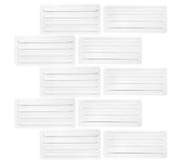 Vaguelly 10Pcs Silicone Heel Cushion Pads, Self-Adhesive Anti-Friction Foot Protector Strips for Sandals and Shoes, Unisex Gel Heel Grips for Foot Comfort and Blister Prevention