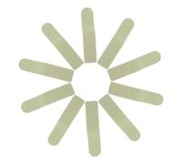 Vaguelly 10pcs Toilet Seat Cover Lifters Light Green Toilet Lid Handles Easy Install for Clean Hands and Fit