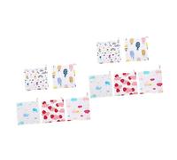 Vaguelly 10pcs Towel Super Soft Cotton Bib Towel Lovely Prints Boys and Girls Bath