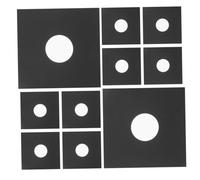 Vaguelly 10pcs Vinyl Record Sleeves Durable Vinyl Protectors for Records Acid Storage Covers Scratch and Tear Resistant for Preserving and Displaying Collections