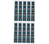 Vaguelly 10pcs Violin Fretboard Stickers Scale Indicators for Beginners Finger Position Markers Easy to Use Decals for Learning Violin Scales Accessory