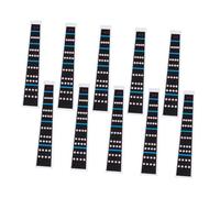 Vaguelly 10pcs Violin Intonation Stickers 4/4 Fingerboard Labels for Beginners and Adults, Violin Finger Guide Decals for Fiddle Fingering Practice and Learning
