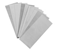 Vaguelly 10pcs Zinc Anode Plates Zinc Sheets Battery Making Plate Replacement Electroplating Galvanizing Consistent Results for Experimental Setups and Fruit Battery Experiments