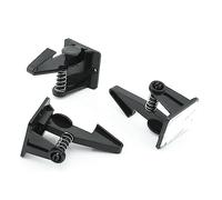 Vaguelly 12 Pairs Baby Proofing Locks Black Abs Cabinet Locks with Spring, Difficult for Kids to Open but Easy for Adults, for Storage Area and Bathroom Safety
