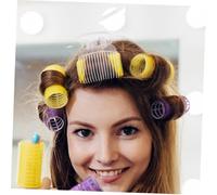 Vaguelly 12 Pcs Heat-insulating Plastic Hair Curler Clips for Women and Volumizing Hot Roller Fastening Claw Clips for Effortless Curling Styling and Hair Protection at Home Salon