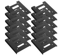 Vaguelly 12 PCS SSD to Mounting Bracket Iron Hard Drive Adapter Converter for Desktop Computer Stable Heat Dissipation Easy Installation