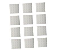 Vaguelly 12pcs 5cm Pyramid Acoustic Foam Panels Fire-retardant Soundproofing Mats for Studio Home Theater and Recording Applications