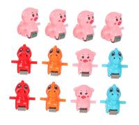 Vaguelly 12pcs Electric Stair Climbing Replacement Parts for Cute Dino Cartoon Rail Accessories Easy Install Upgrade for Electric Dinosaur Track Slide Adventure Play