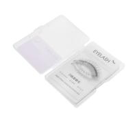 Vaguelly 12pcs Eyelash Trial Tool False Lash Display Board for Salon and Makeup Practice Portable Fake Eyelash Holder for Lash Style Evaluation and Extension Supplies