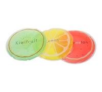 Vaguelly 12pcs Fruit-Themed Mini Nursing Ice Packs for Injuries Reusable Cooling Gel Pads with Dragon Fruit, Kiwi Lemon Designs, Portable Cold Compress and Adults First Aid