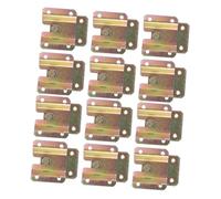 Vaguelly 12pcs Heavy Duty Interlocking Photo Frame Hooks for Wall Brackets Precision Crafted Picture Hangers with Smooth Finish for Cabinets Mirrors Art Frames Easy Installation Furniture