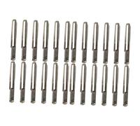 Vaguelly 12pcs Metal Lyre Harp Pegs, Silver String Pins for Secure Fixation, Easy Installation, Versatile Compatibility, Replacement Accessory for Musical Instruments