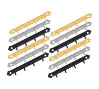 Vaguelly 12pcs Miniature Wall Hooks Tiny Removable Adhesive Hooks for Dollhouse Decor Creative DIY Model House Accessories for Small Craft Projects and Organization