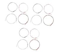 Vaguelly 12pcs Pipa Strings Replacement Kit Material Easy Installation for Accessories Parts