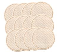 Vaguelly 12pcs Reusable Nursing Cushions Washable Breast Pads for Breastfeeding Lightweight Portable Breast Cushions Comfortable Leak Design for Maternity Use