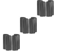 Vaguelly 12pcs Rubber Violin Bow Grip for Boys and Girls Lightweight Portable Design to Correct Bow Posture and Improve Performance Essential Violin Accessories
