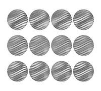 Vaguelly 12pcs Speaker Protective Mesh Covers 38mm Small Iron Nets Sound Box Grill Crash-proof Microphone Net Covers for Home Audio Subwoofer Accessories