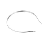 Vaguelly 12pcs Stainless Steel Hair Bands for Women Elegant Silver Headbands Stylish Hair Accessories for DIY Fashion Headdresses Non Slip Design