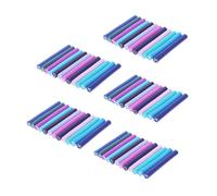 Vaguelly 12pcs Zodiac Polymer Clay Canes Set, Soft Diy Nail Art Slices and Cellphone Decoration Sticks, 60pcs Total for Creative Crafting and Headdress Making Accessories