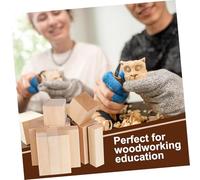 Vaguelly 13pcs Basswood Blocks Unfinished Whittling Wood for Beginners DIY Crafts Art Projects Portable Multipurpose Woodworking Blocks with Smooth Touch and Crack Resistant Design