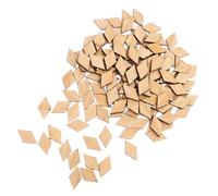 Vaguelly 144pcs Mini Bamboo Dollhouse Flooring Models Realistic Decorative Floorboards for DIY Scenes Lightweight Bamboo Material for Dollhouse Accessories