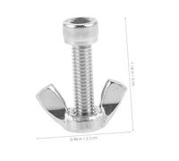 Vaguelly 14pcs Pottery Wheel Bat Kit with Stainless Steel Bat Pins and Wing Nuts Replacement for Standard Pottery Wheel Heads for Crafting and DIY Enthusiasts