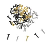 Vaguelly 150pcs Electric Guitar Bass Pickguard Screws Mounting Screws Storage Box for Easy Use and Replacement