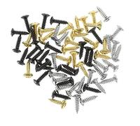 Vaguelly 150pcs Guitar Pickguard Screws Caps for Electric Guitar Pickguard Screws Easy Mounting