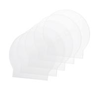 Vaguelly 15pcs Cd Case Dvd Cases Clam Shell Cd Dvd White Strong Shockproof Portable Storage for Discs