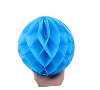 Vaguelly 15pcs Colorful Honeycomb Tissue Paper Balls Lightweight Decorative Pom Poms for Wedding Birthday Nursery Wall Decor Easy to Assemble Party Honeycomb Centerpieces