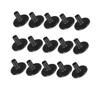 Vaguelly 15pcs Drum Kit Accessories Plastic Cymbal Sleeves Replacement Drum Stand Accessories Complete Set Convenient for Transport and Storage Stable Playing Experience for Drummers