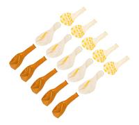 Vaguelly 15Pcs Hawaiian Style Latex Balloons Summer Party Decoration Kits for Photography Props Festive Events Dot Pineapple Design