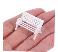 Vaguelly 15Pcs Miniature Bench Model Medium Realistic Mini House Furniture Decor for Dollhouses and Fairy Gardens and Versatile Mini Park Bench Props for Creative Play